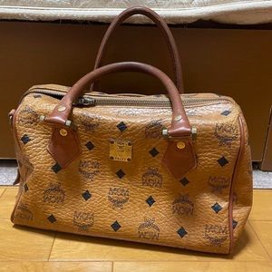 MCM Viseto leather handbag